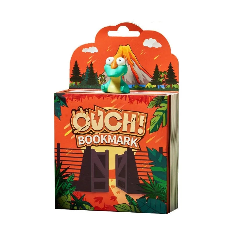 Dinosaur series animation-style bookmark with Tyrannosaurus Rex design for pupils' stationery