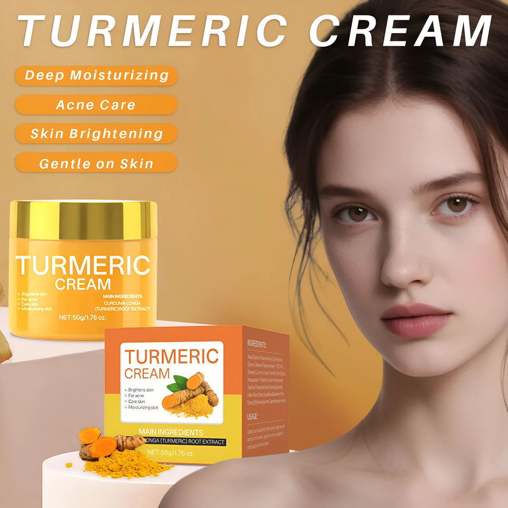 50g moisturising skin cream jar with hydrating and brightening formula measuring 53mm × 53mm × 48mm