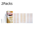 Double eyelid sticker set with 12 sheets of 480 invisible stickers and application tools
