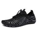 Outdoor lace-up casual shoes in multiple colours on a non-slip rubber sole.