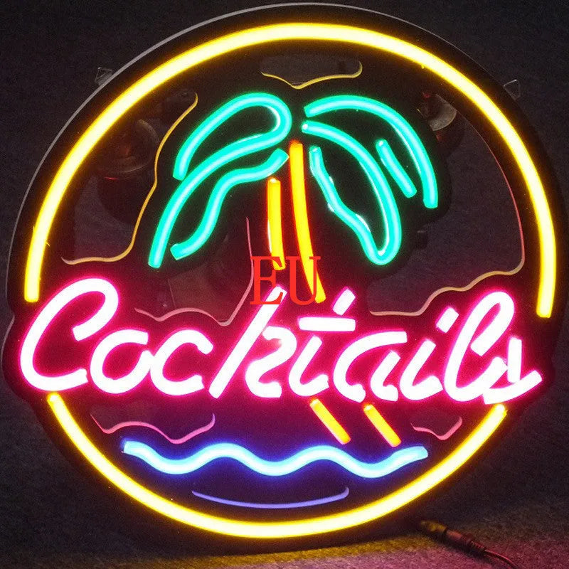 LED coffee neon billboard sign with PVC shell measuring 40mm by 33mm for business decoration