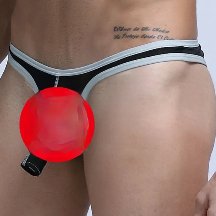 Men's ice silk nylon underwear briefs in seven colour options with Asian sizing