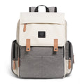 LAND Mommy large capacity diaper backpack with changing mat in oxford cloth