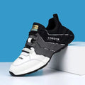 Men's thick sole casual sneakers with mesh lining in multiple colour options