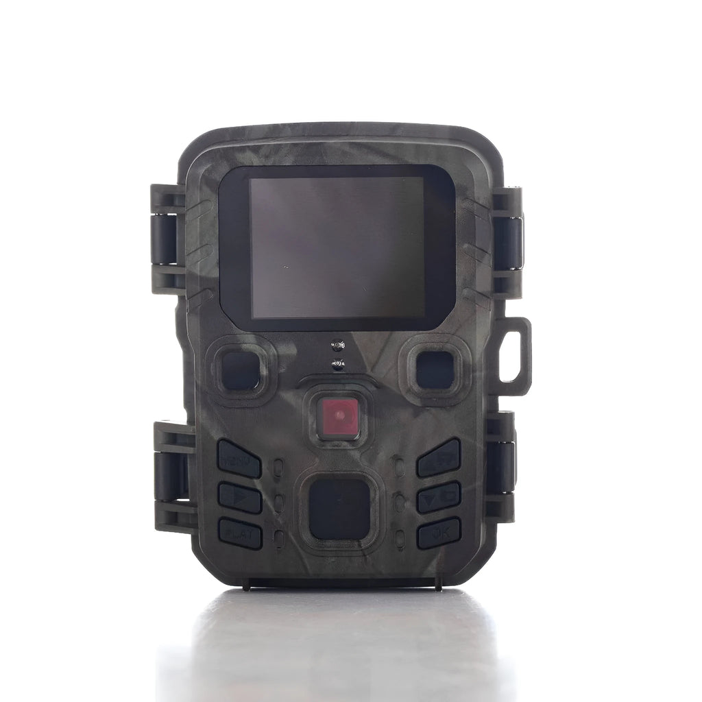 Black plastic infrared night vision monitoring device for security surveillance.