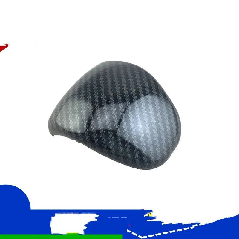 Smart RunK3 carbon fibre pattern gear shift cover trim for dashboard styling