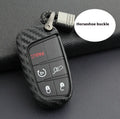 Silicone car key case for Dodge Chrysler Fiat remote keys with buckle or plain options