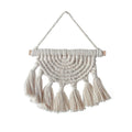 Hand-woven cotton linen tapestry wall decoration Nordic style 20x25cm for meter box cover