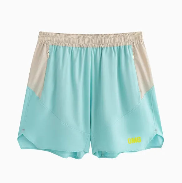 Men's hipp lifting workout shorts in loose fit design with elastic waist