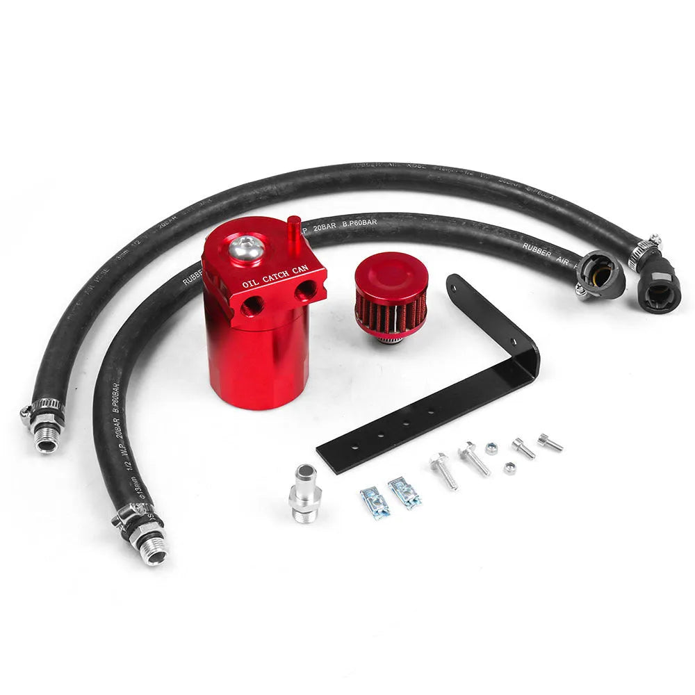 Aluminum alloy oil separator for Ford Expedition in black, blue, red, or silver colour options
