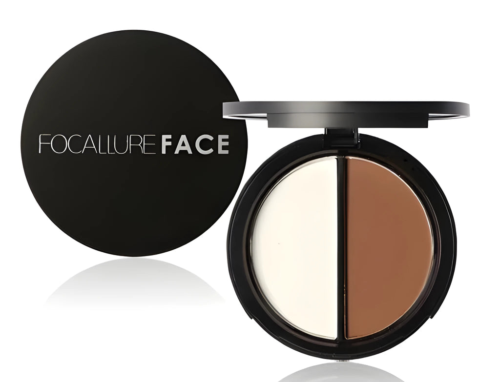 Buzz-Worthy bronzer and highlighter palette in a compact case measuring 18x75mm with three colour options