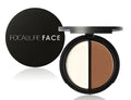 Buzz-Worthy bronzer and highlighter palette in a compact case measuring 18x75mm with three colour options