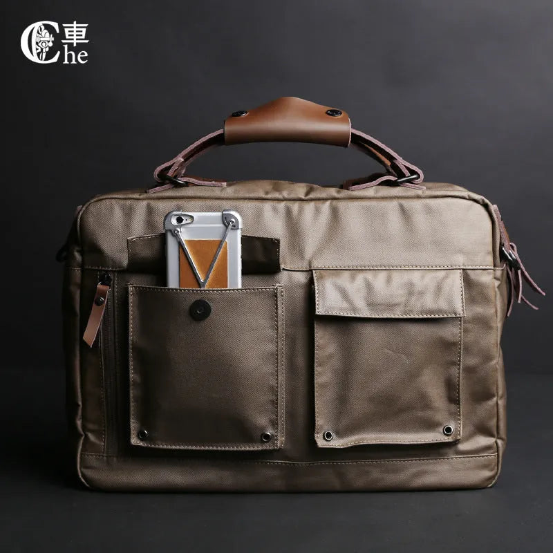 Dpark waterproof nylon laptop bag for 14 or 15 inch Apple MacBook and Lenovo ThinkPad