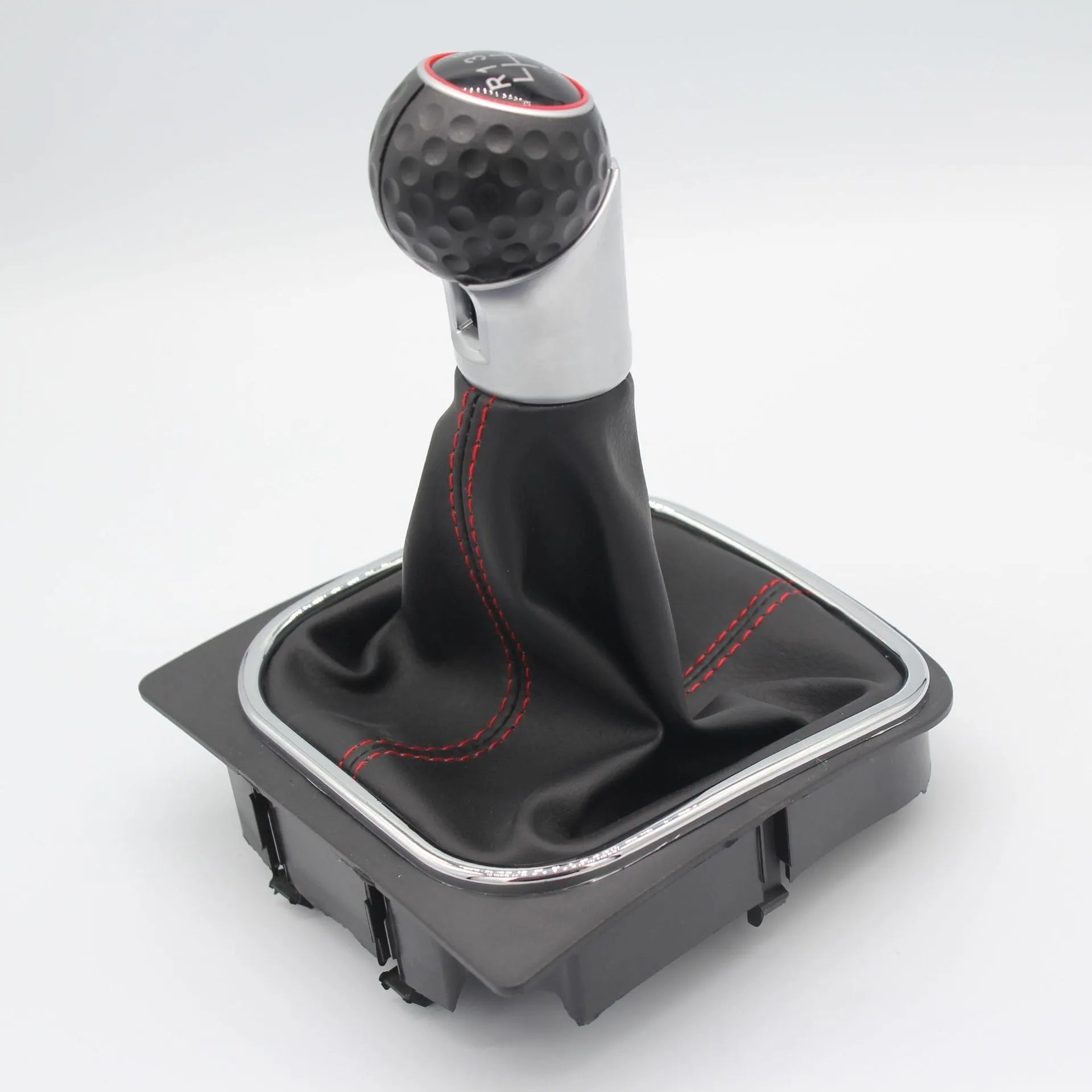 Genuine leather gear shift dust boot for Volkswagen Golf manual transmission with 12mm installation hole