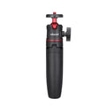 Mini desktop camera tripod stand ABS aluminium black red white compatible iPhone DJI action camera on table