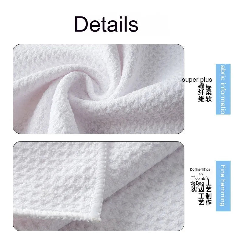 Waffle weave golf ball cleaning cloth towel showing textured surface and colour options