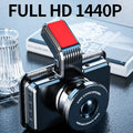 3-inch HD car DVR dashboard camera with dual lenses for front and rear recording
