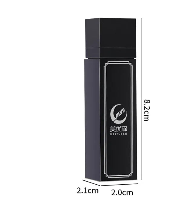 Black case containing 40 individually wrapped disposable screen cleaner wipes for mobile phones and tablets