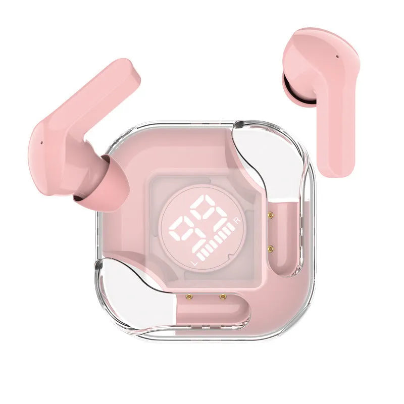 Air37 wireless Bluetooth in-ear headphones in five colour options on charging case