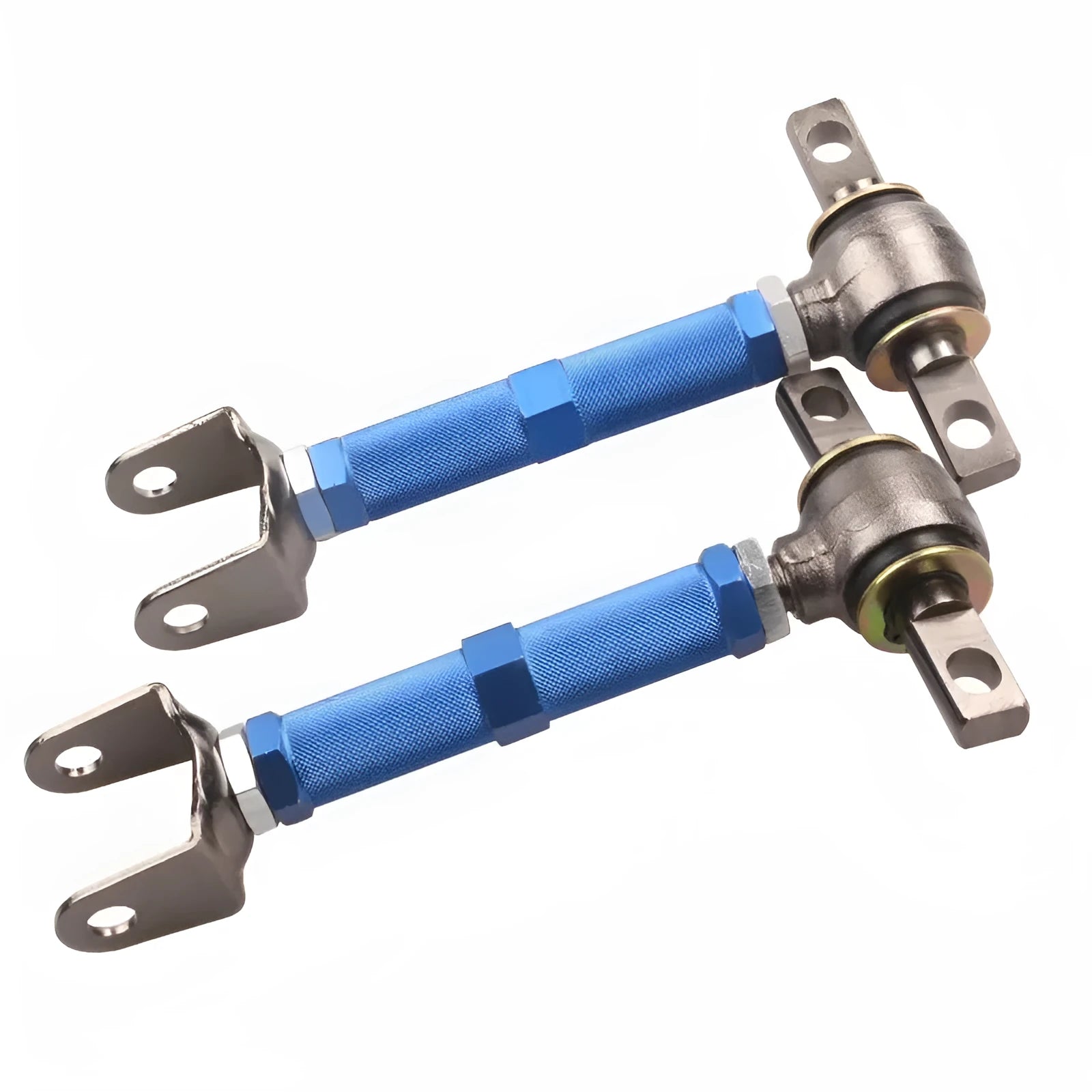 Blue aluminium alloy rear wheel recliner pull rod for Honda Civic EP3