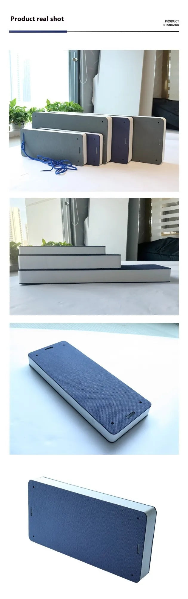 Blue or grey EVA foam boat fender for marine anti-collision protection