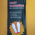 Self-heating foot warmer insoles unisex size women 36 to 39 men 40 to 43 pack of 15 pairs