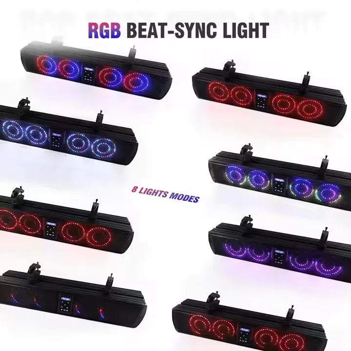 Personalized beach car strip Bluetooth audio belt for golf carts and ATVs with plastic housing