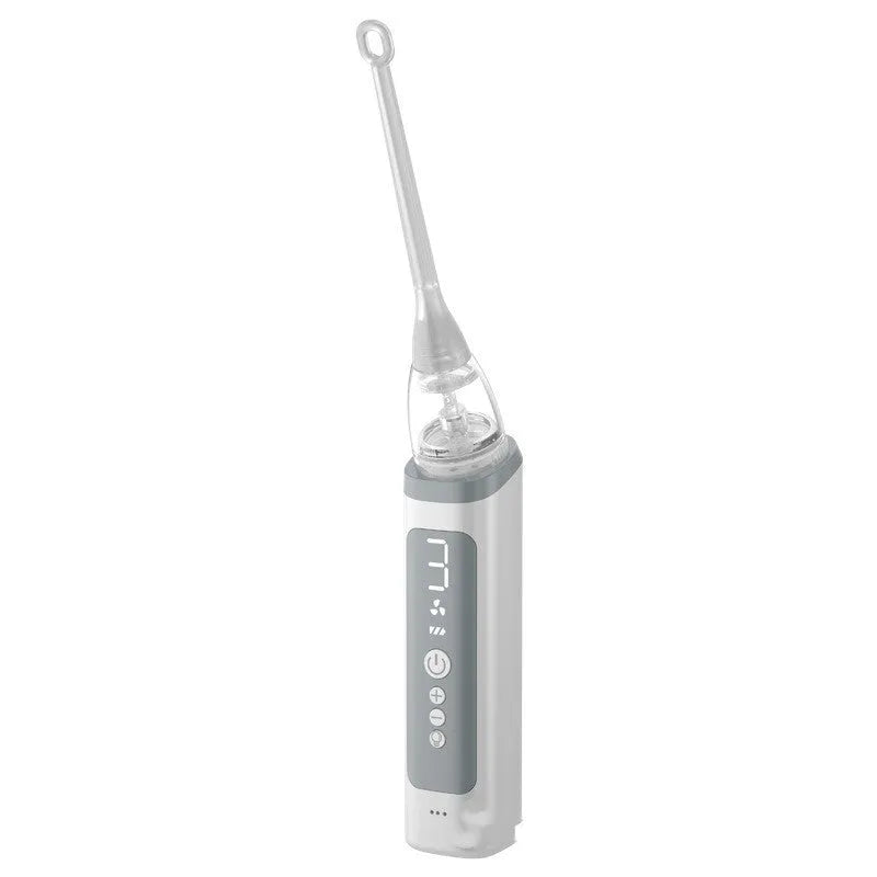 Milky white tonsil extractor oral cleaning tool for dental stones removal with 180g net weight