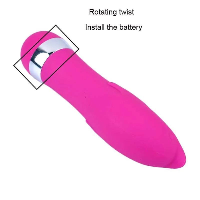 Realistic mini dildo vibrator sex toy for women showing six different style options