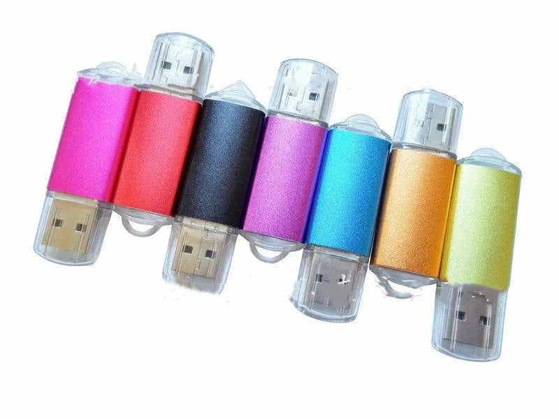 Metal shell USB encryption dongle for software protection with colour options including black, blue, gold, green, purple, red, and rose red.