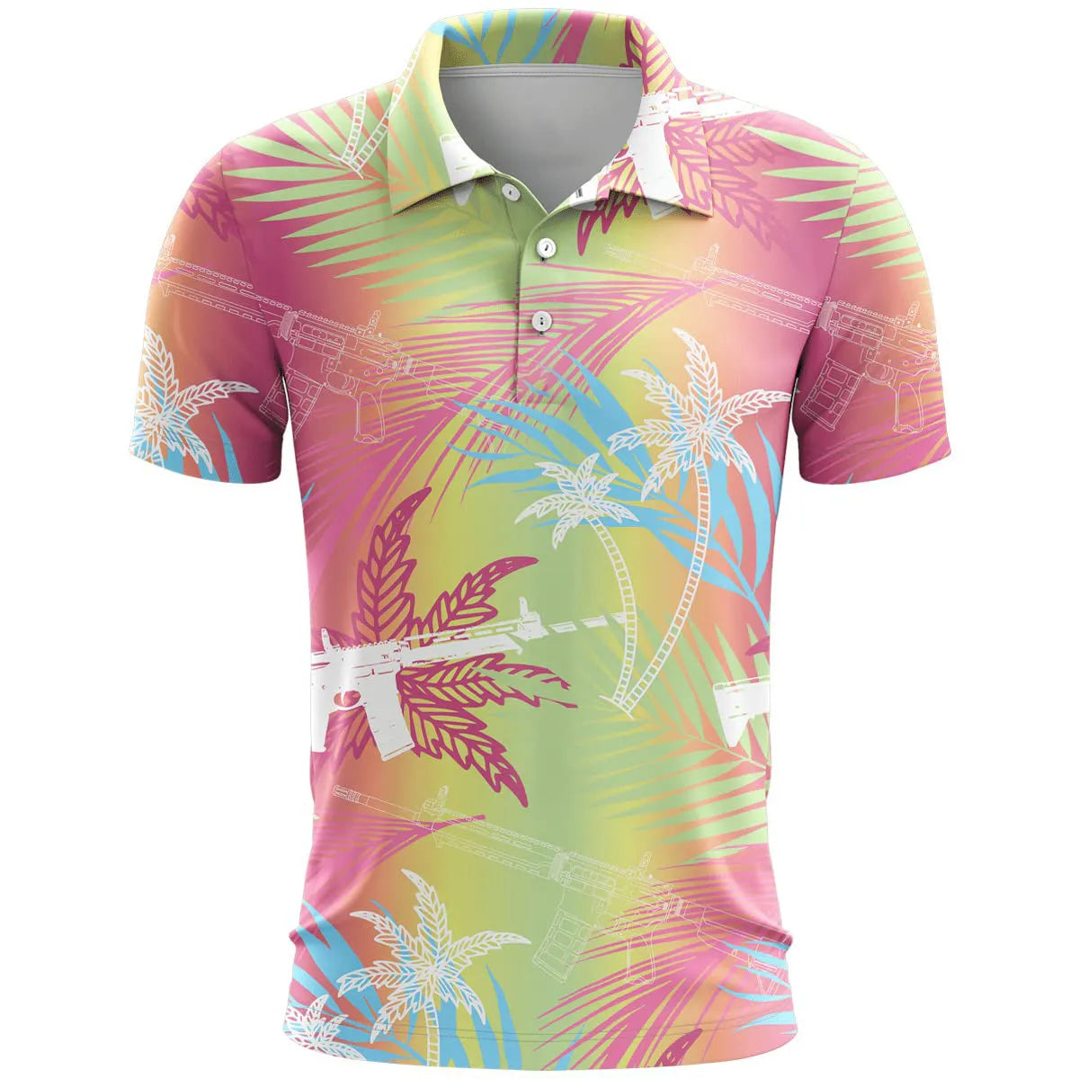 3D printed sports short sleeve t-shirt in loose fit with colour-matching pattern on polyester bird eye cloth fabric