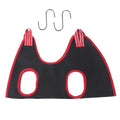 Pet grooming hammock restraint bag for cat nail trimming and bath sessions
