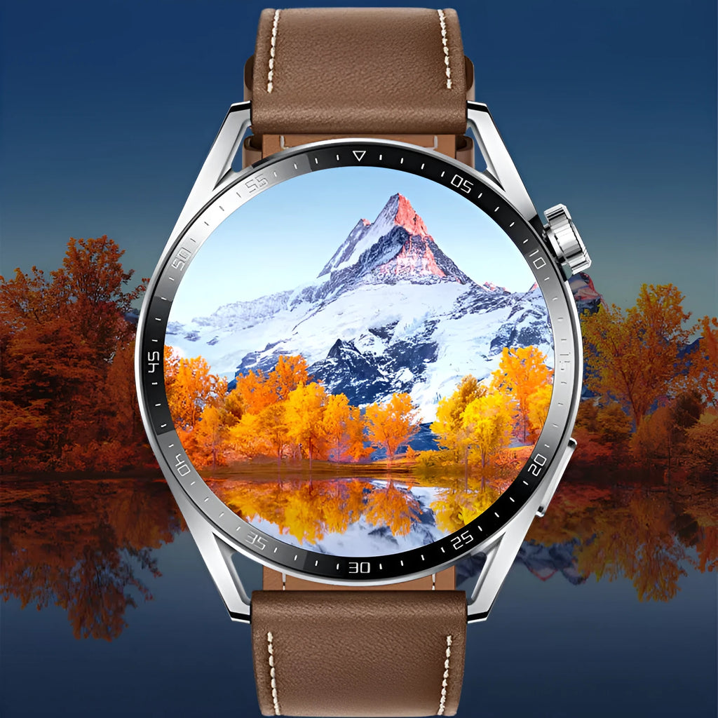 Black GS3 Max smartwatch with silicone strap on a wrist, displaying time and heart rate.
