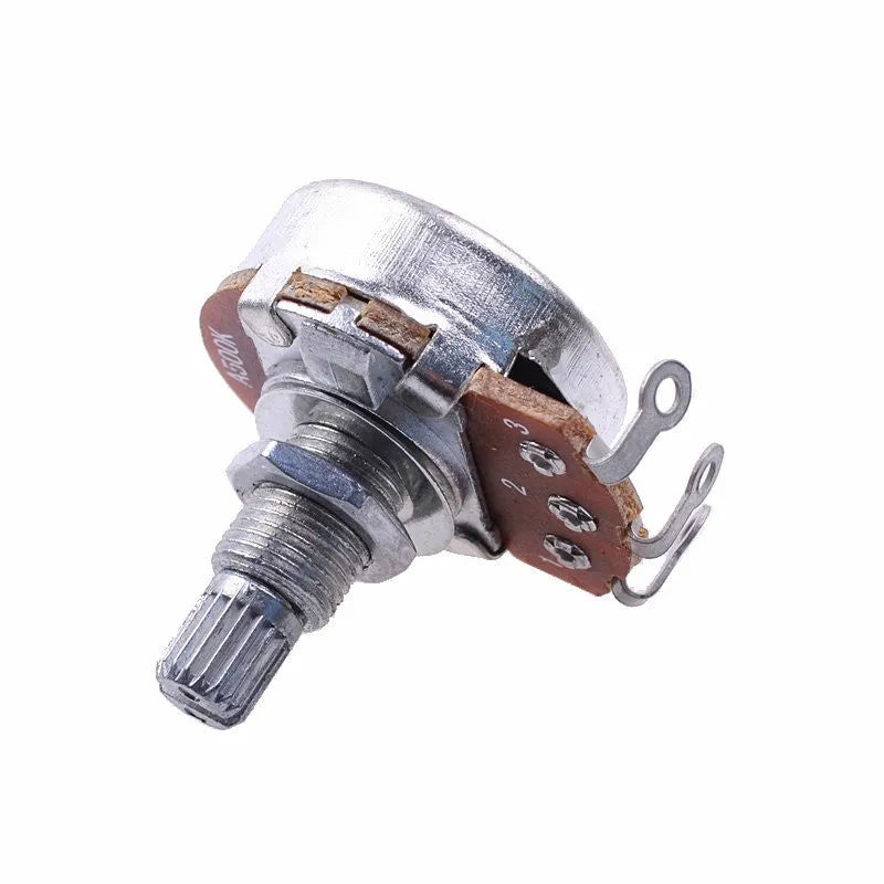 Metal electric guitar potentiometer knob for volume and tone control replacement