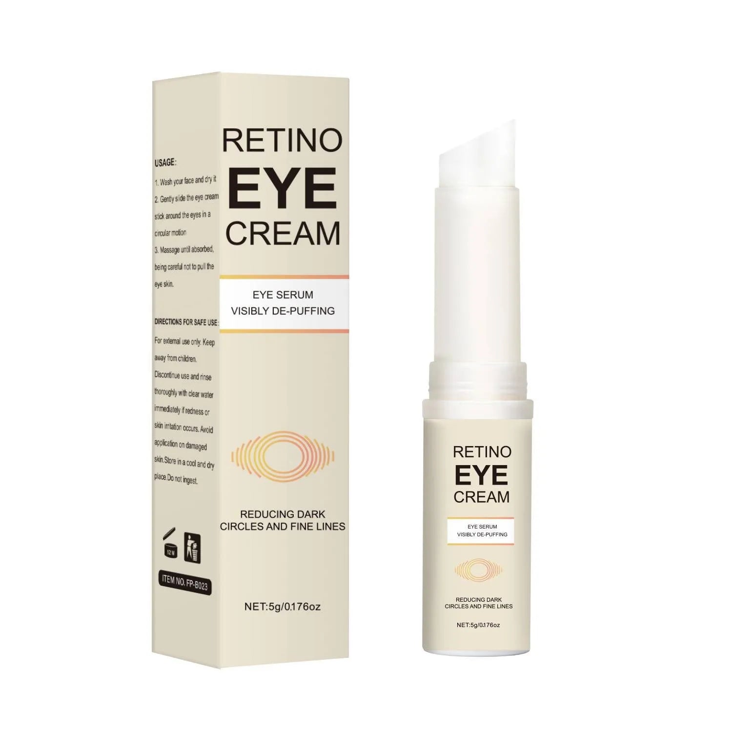 5g jar of moisturising eye cream for fading dark circles