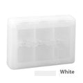 NDS 3DS 24-game card storage box in black blue pink white colours showing game cartridge capacity