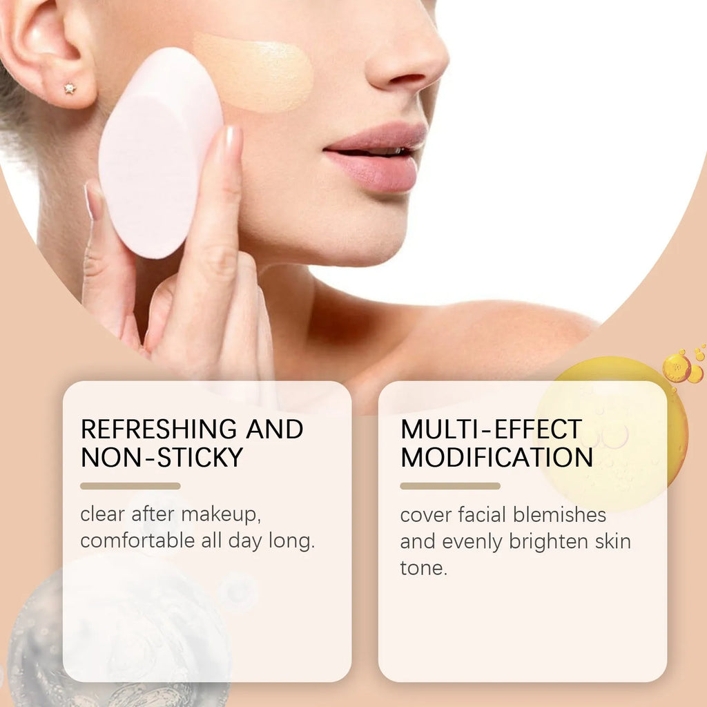 3.5ml tube of medium skin tone liquid foundation and concealer with natural finish.