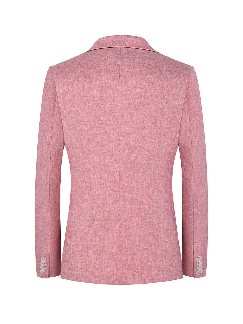 Men's Western style casual suit jacket in light blue or pink for spring and summer wear