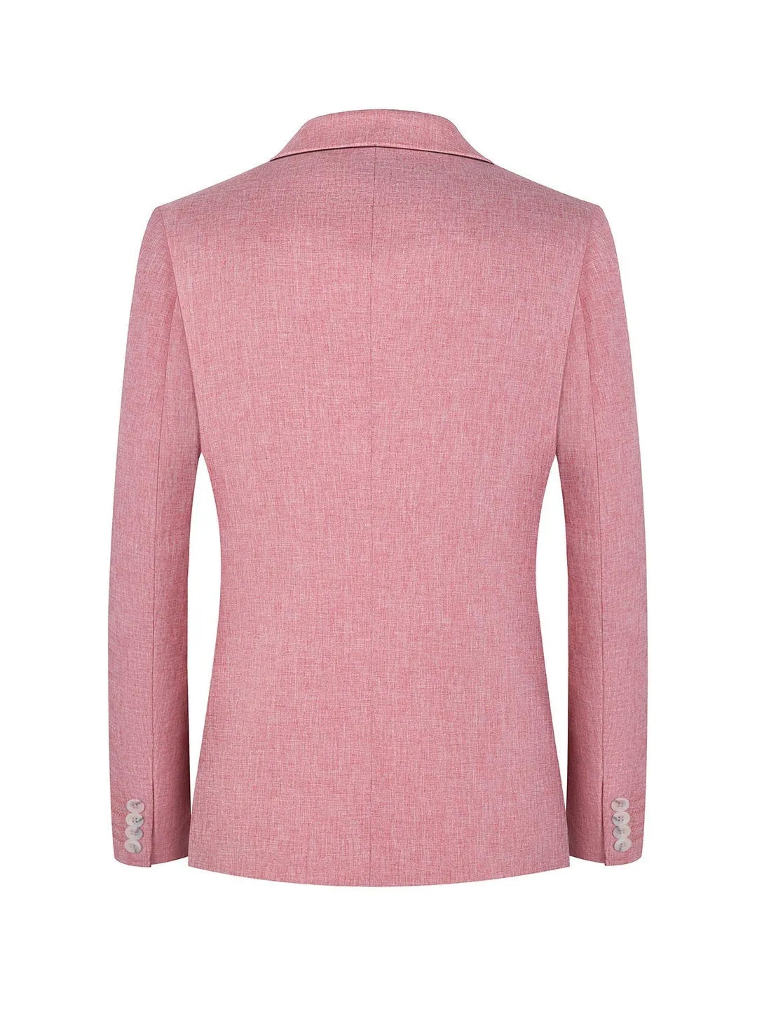 Men's Western style casual suit jacket in light blue or pink for spring and summer wear
