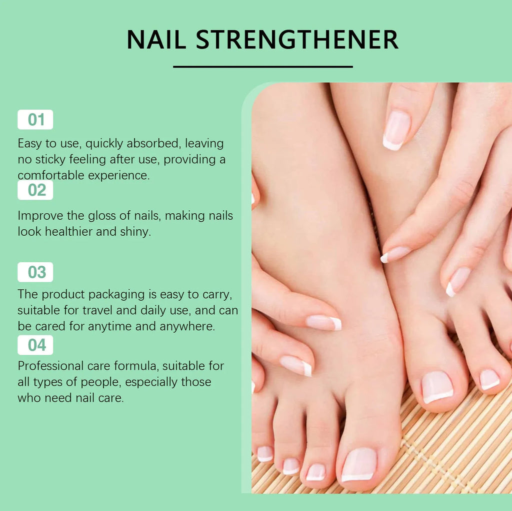 30ml nail care solution bottle with precision applicator brush for gentle daily nail maintenance