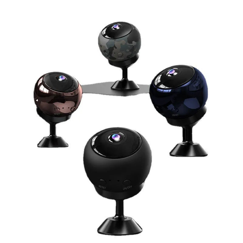 1080p wireless WIFI surveillance camera with ABS plastic housing and USB cable