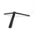 Black aluminium alloy mobile phone tripod stabiliser compatible with iPhones for handheld photography