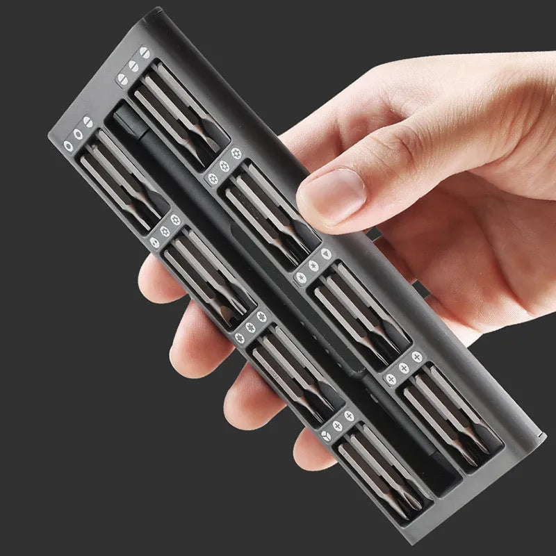 49-in-1 magnetic screwdriver repair tool set for mobile phone disassembly with nickel aluminium bronze construction