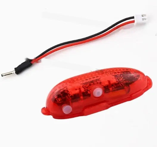 V3 wireless charging waterproof navigation light for model ships and cars with red, green, and white LEDs