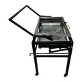 Large foldable charcoal BBQ stove for courtyard and villa outdoor cooking