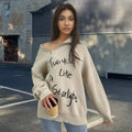 Women's loose lapel pullover sweater with asymmetric front zipper in alpaca wool fleece fabric