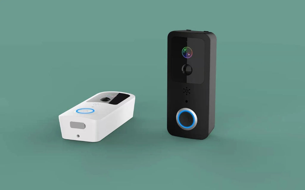 Waterproof smart visual doorbell with HD camera and remote intercom functionality