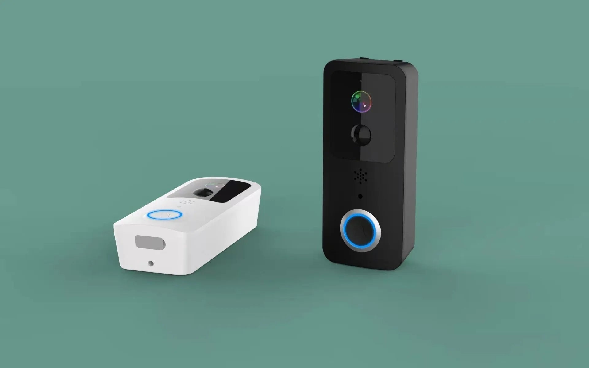 Waterproof smart visual doorbell with HD camera and remote intercom functionality