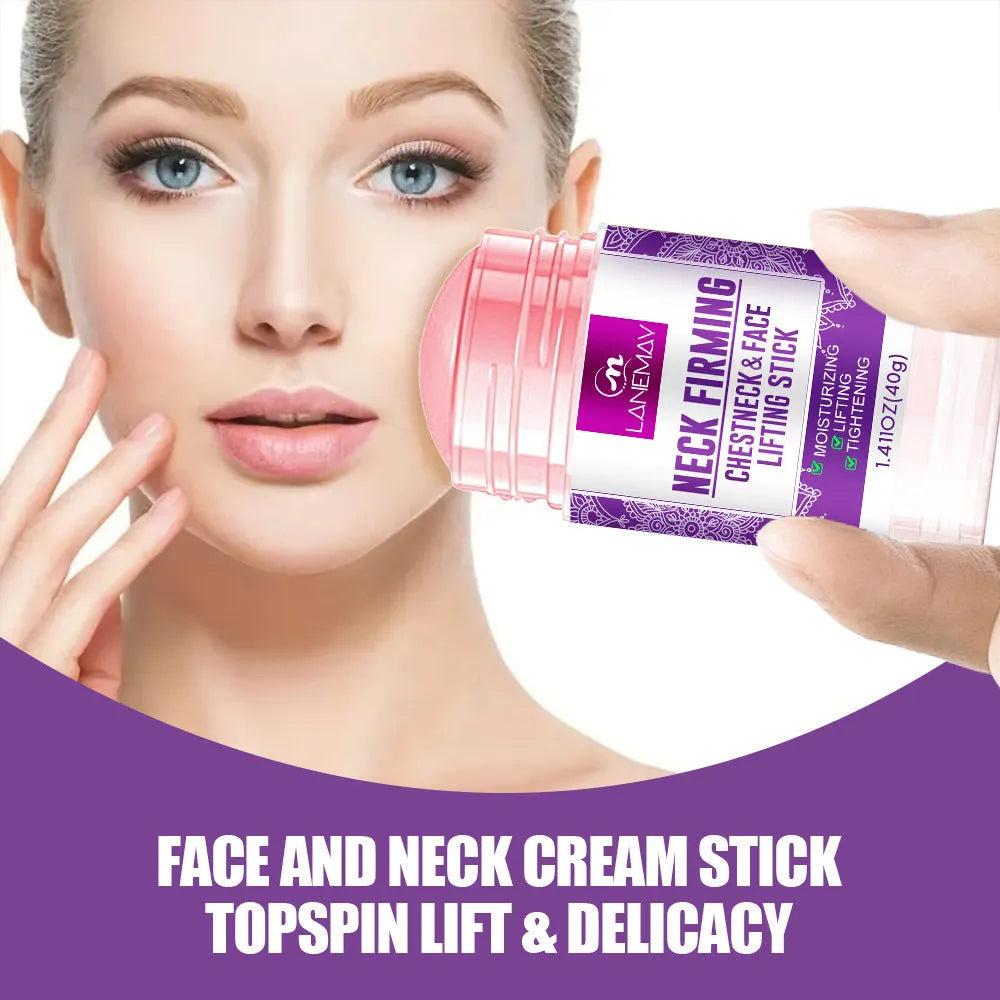 40g jar of anti-wrinkle neck firming cream for moisturising and brightening skin