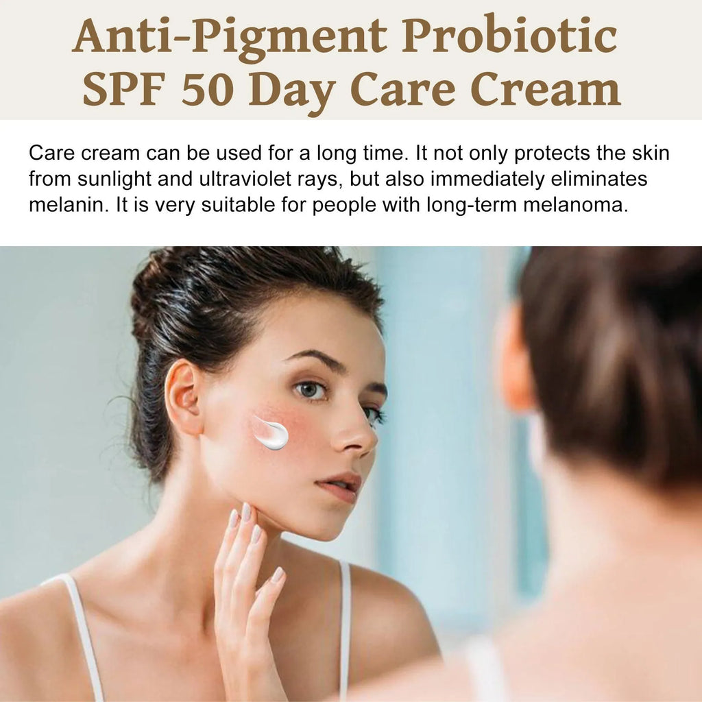50g tube of probiotics protective cream for brightening skin with vitamin C and centella extract